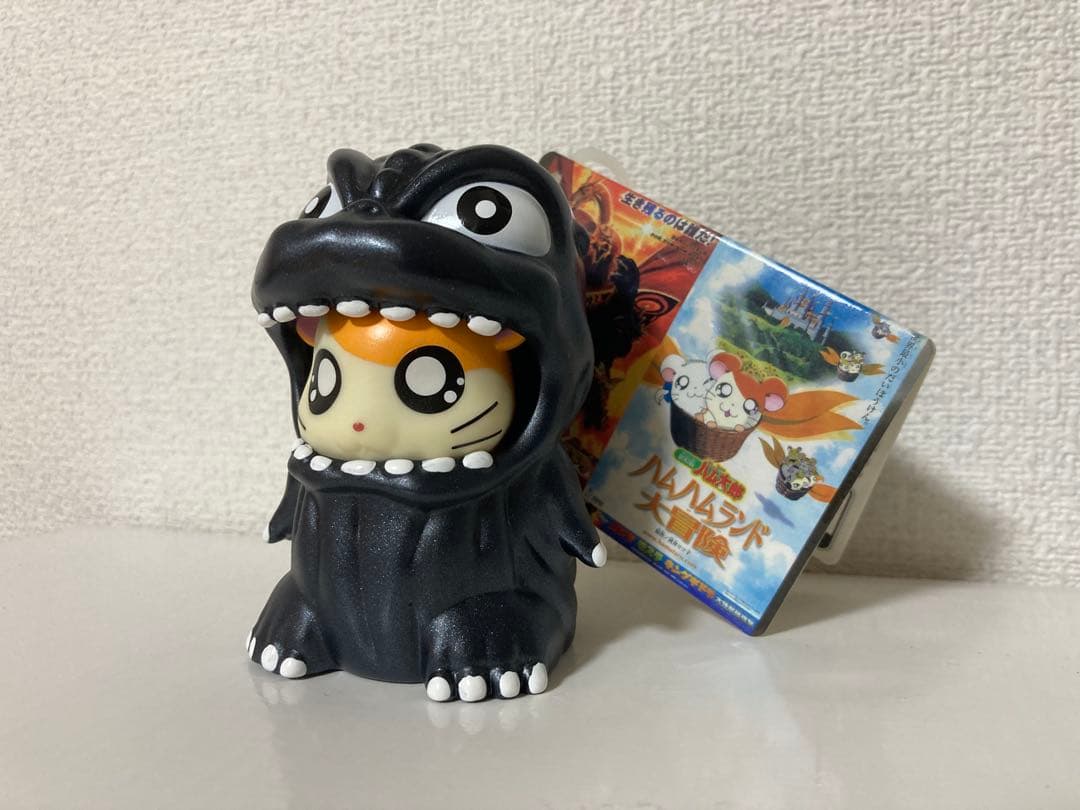 ゴジハムくんフィギュア ゴジラ・ストア限定 メタリックブラックver
