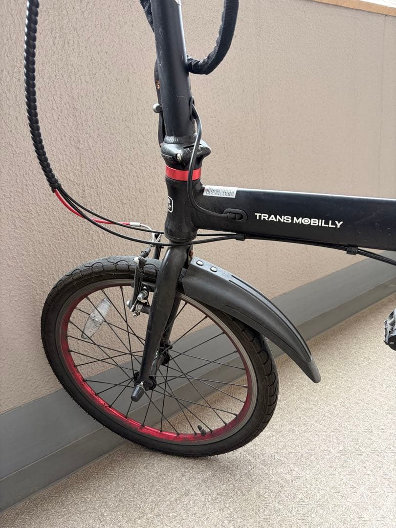 TRANS MOBILLY◎折りたたみ電動自転車トランスモバイリー20インチ中古