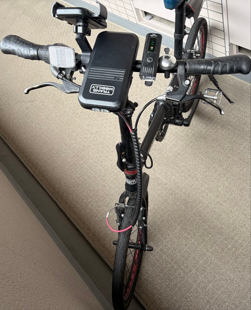 TRANS MOBILLY◎折りたたみ電動自転車トランスモバイリー20インチ中古