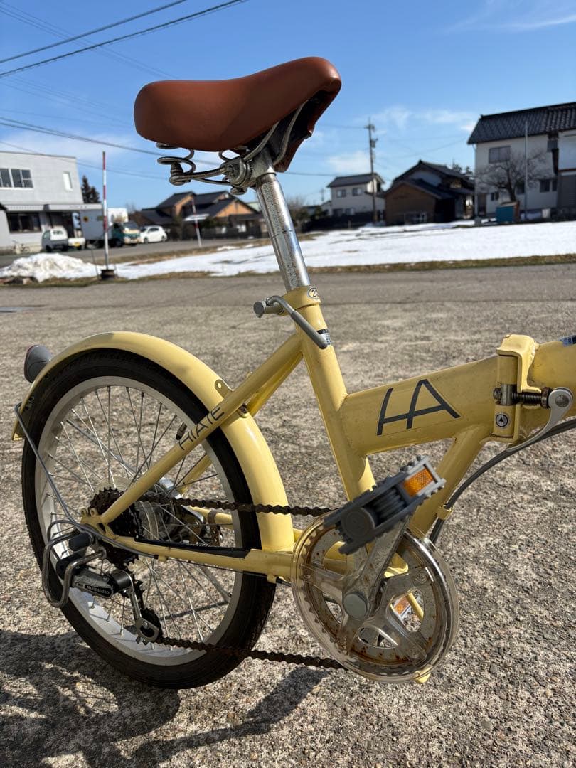 折り畳み自転車　20インチ　引き取り限定