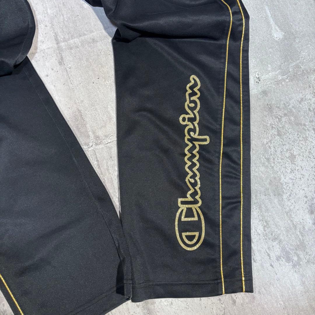 00s 【Champion】 Gold Logo セットアップ Y2K L