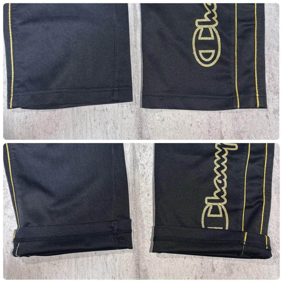 00s 【Champion】 Gold Logo セットアップ Y2K L