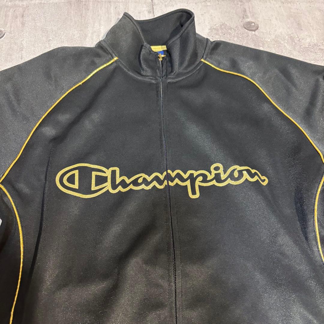 00s 【Champion】 Gold Logo セットアップ Y2K L