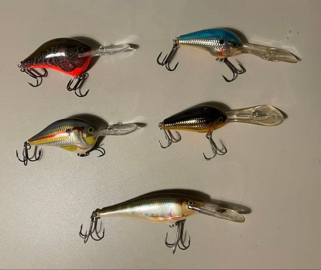 RaPaLa. ラパラ　クランクベイト ルアーセット 5個
