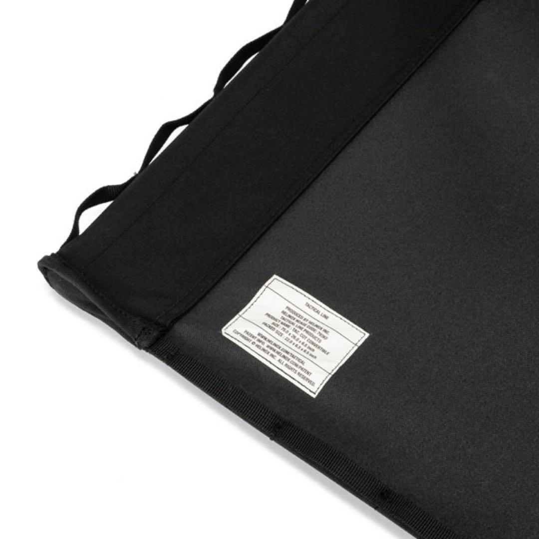 アウトドア寝具 Helinox Tac. Cot Convertible Black