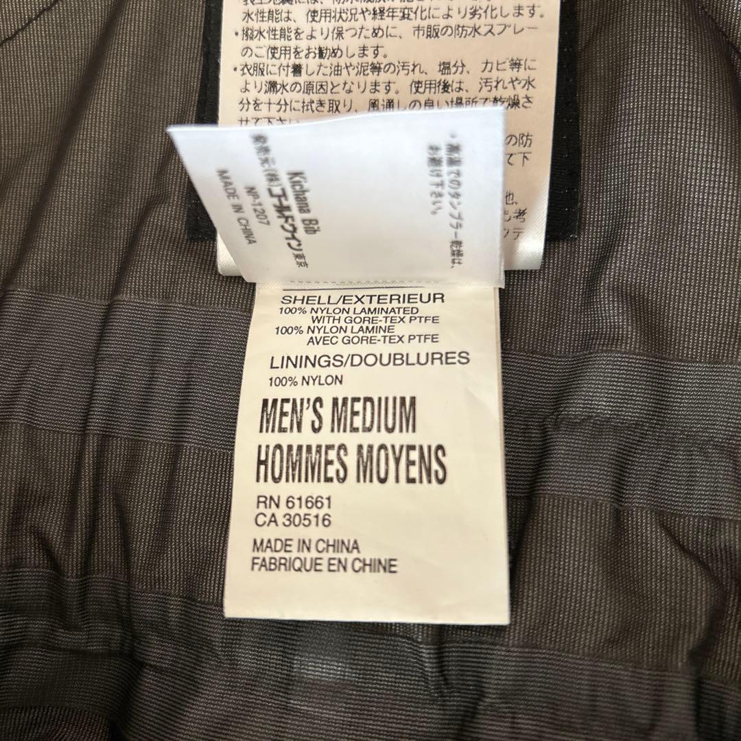 THE NORTH FACE GORE-TEX ブラックオーバーオール