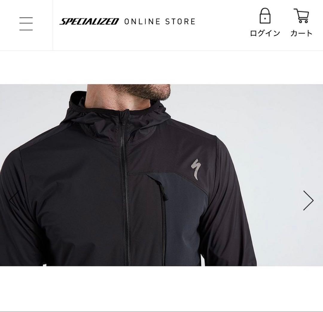 SPECIALIZED MEN'S TRAIL SWAT JACKET ブラック