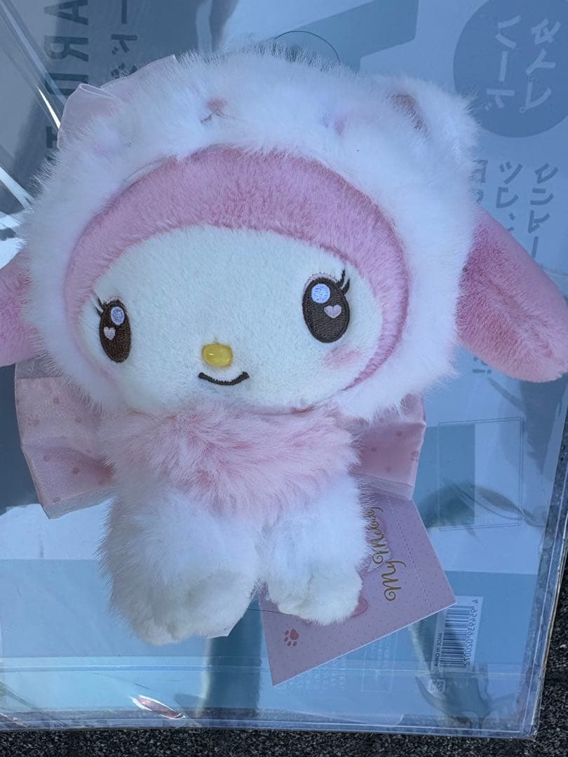 マイメロディ ぬいぐるみ シークレットマスコットミルキーこねこ 特典 サンリオ
