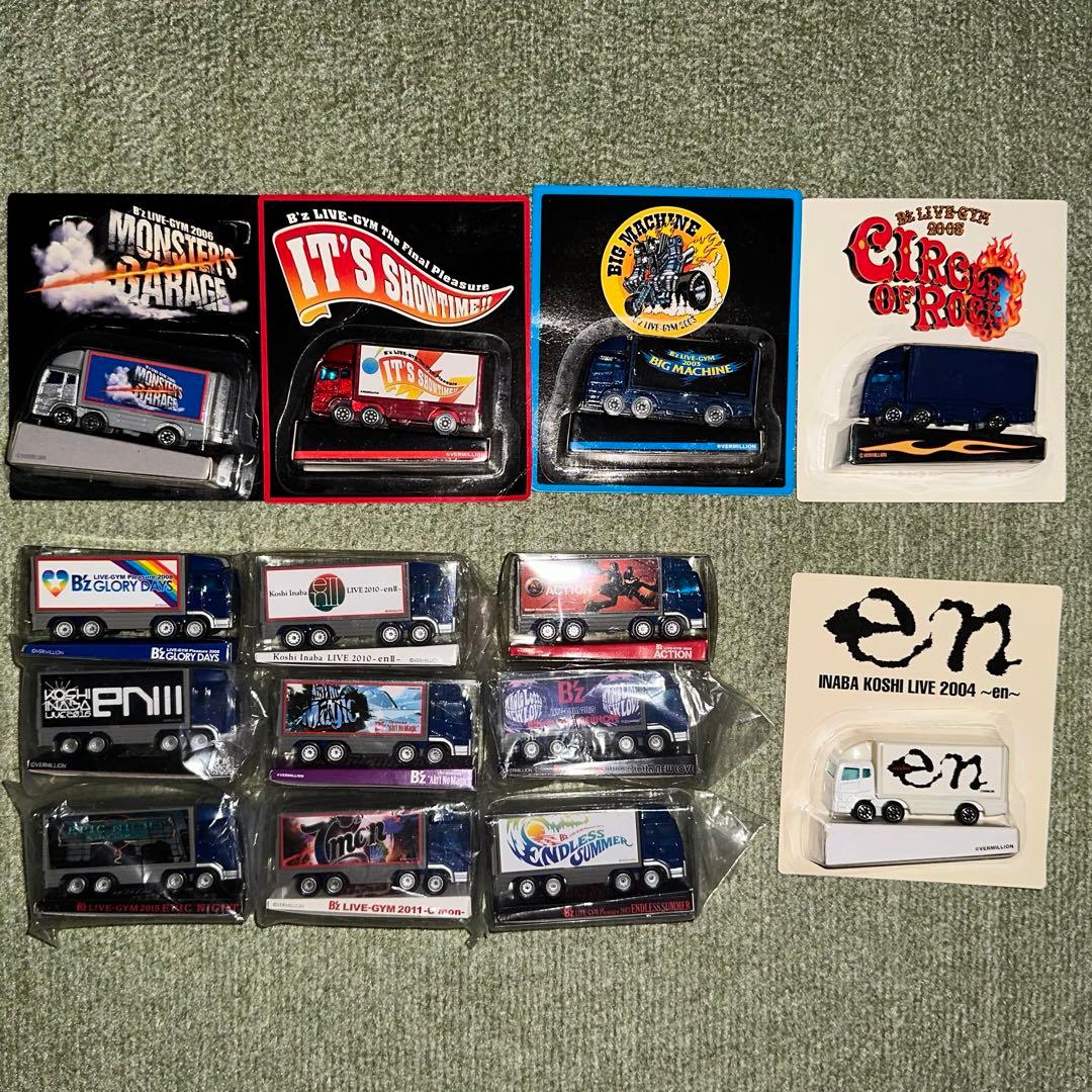 B'z ツアートラック 14台 まとめ売り(稲葉浩志 en含む)