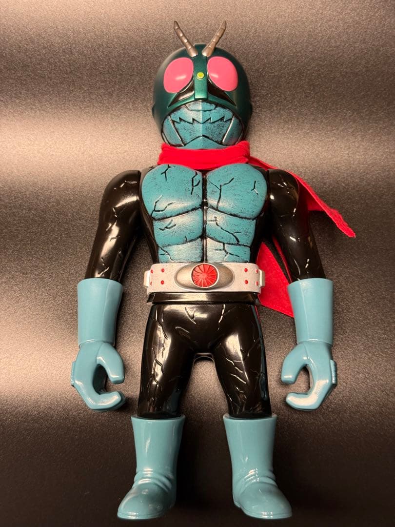 真頭玩具 リアルヘッド 仮面ライダー ソフビ