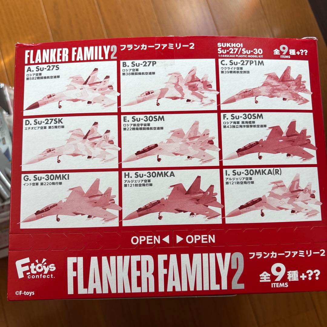 FLANKER FAMILY2 1/144 スケールモデル