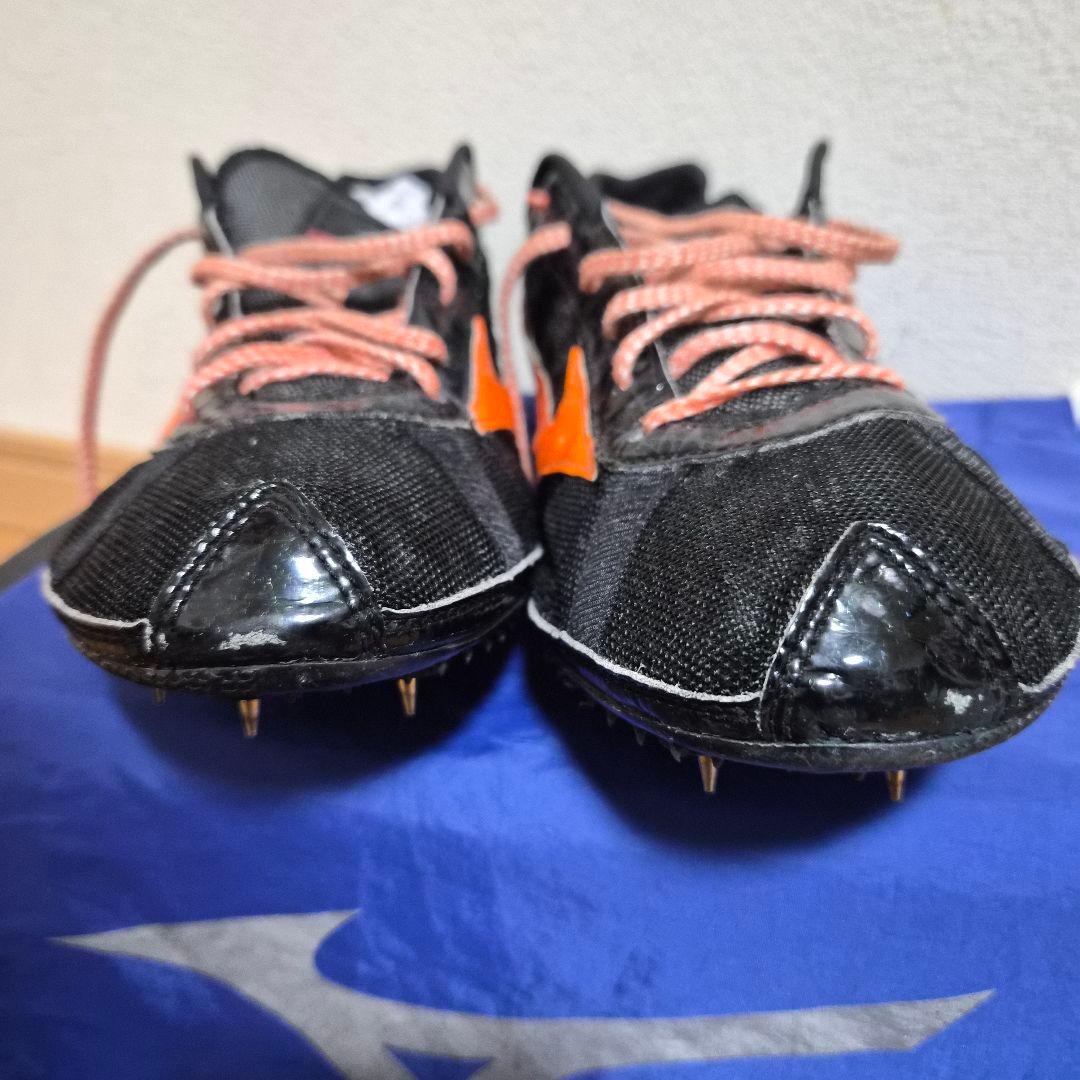 【廃盤品】Mizuno クロノオニキス 黒/オレンジ