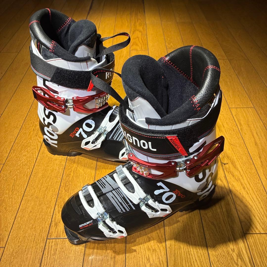 【値下げ】rossignol EVO70 27.0-27.5cm 初中級　訳あり