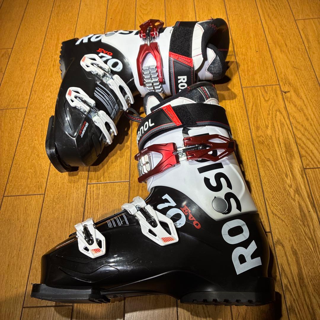 【値下げ】rossignol EVO70 27.0-27.5cm 初中級　訳あり
