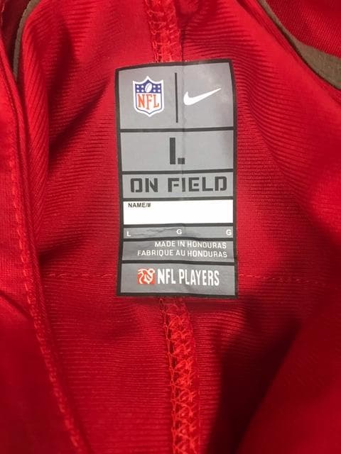 ユニフォーム San Fransisco 49ers NFL Jersey Hufanga
