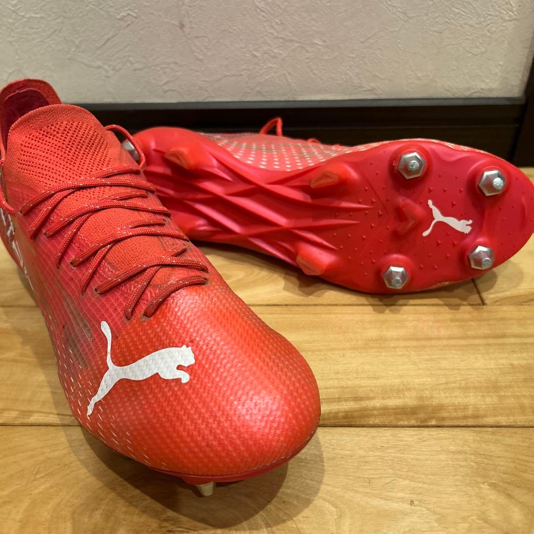 PUMA ULTRA サッカースパイクSG 赤
