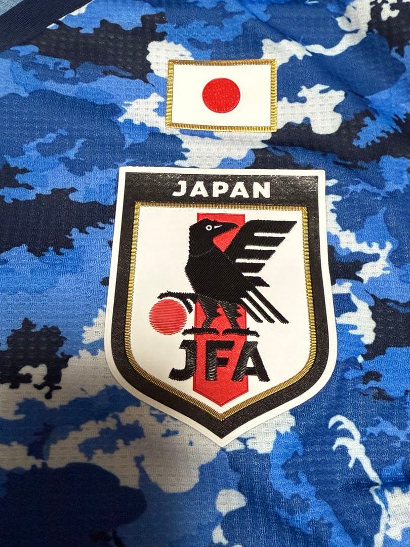 土日大特価　2022ワールドカップ アジア地区最終予選　三笘薫選手支給品ユニ