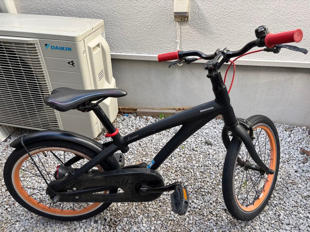 BRIDGESTONE レベナ　キッズバイク ブラック　中古