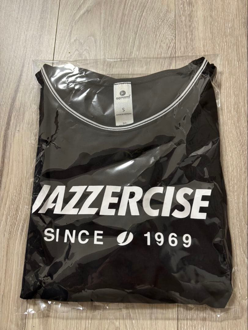 【新品未使用】ジャザサイズ JAZZERCISE Tシャツ S サイズ ブラック