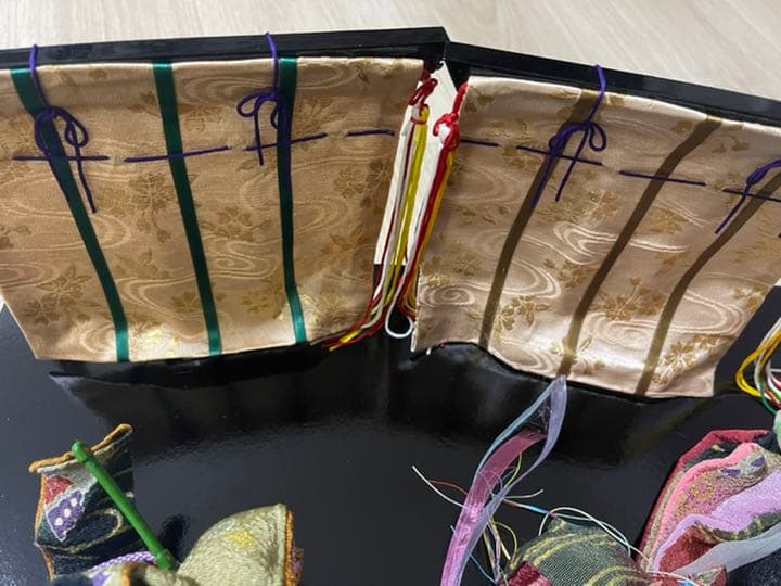 希少品　龍虎作　雛人形　かるた