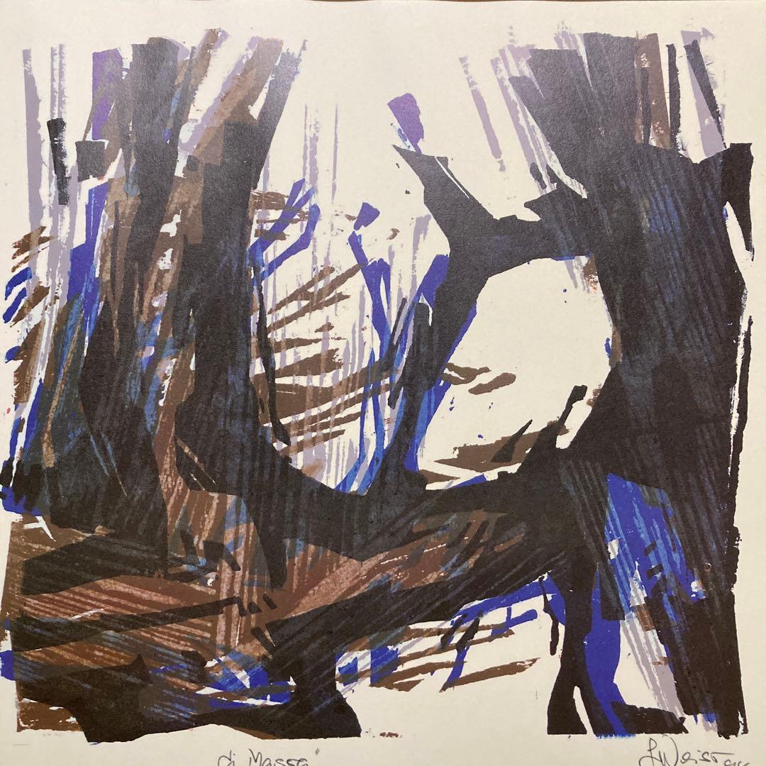 「Di Masea」JuliaＷeist￼額61.5×46.5絵￼31×33cm