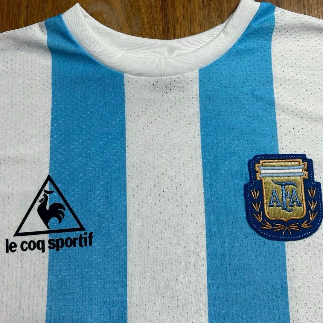 復刻 1986W杯 マラドーナ アルゼンチン ユニフォーム ゲームシャツ
