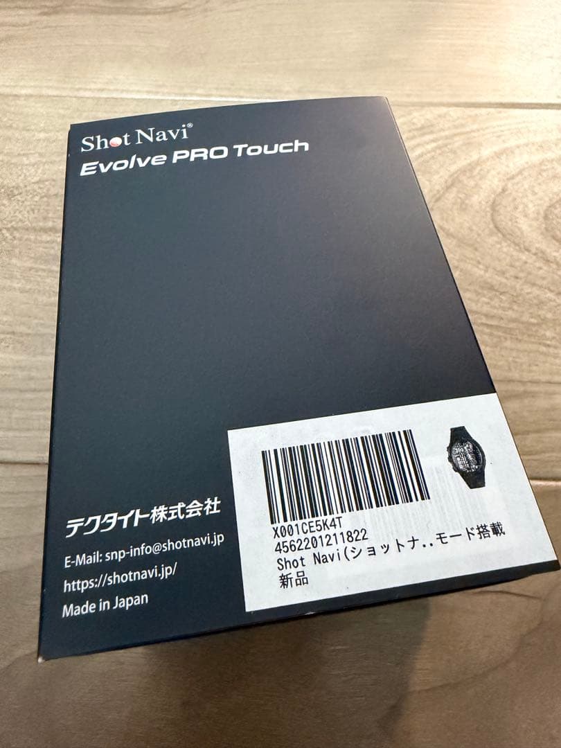 未使用に近い ショットナビ Evolve PRO touch GPSナビ