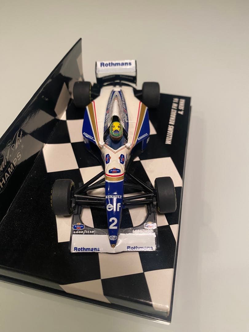 1/43 ウィリアムズ ルノー FW16 アイルトンセナ　ロスマンズ仕様