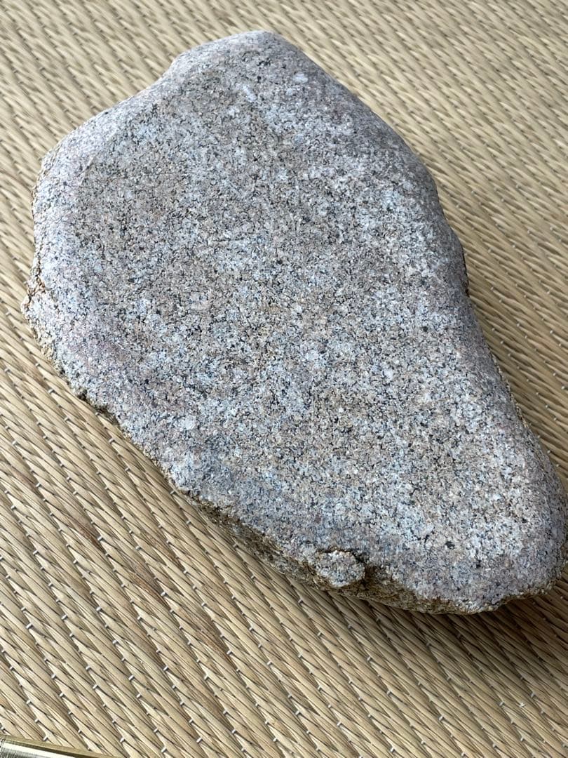 レア　希少品　庵治石　一輪挿し