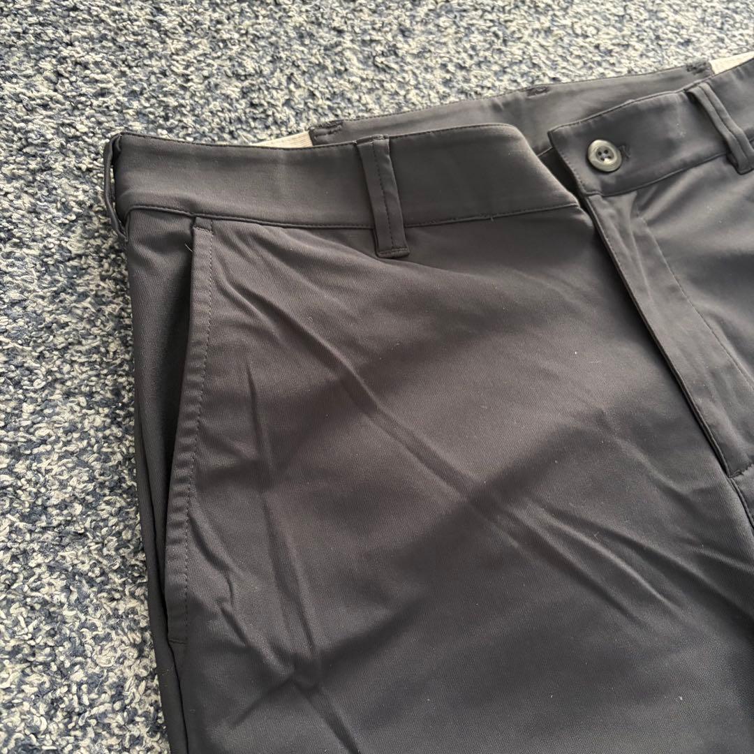 ビームスゴルフ　ストレッチ　ロング　パンツ　ゴルフウェア　ネイビー系　サイズXL