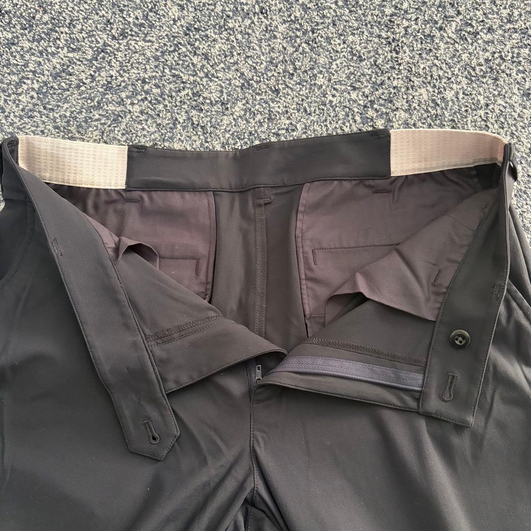 ビームスゴルフ　ストレッチ　ロング　パンツ　ゴルフウェア　ネイビー系　サイズXL