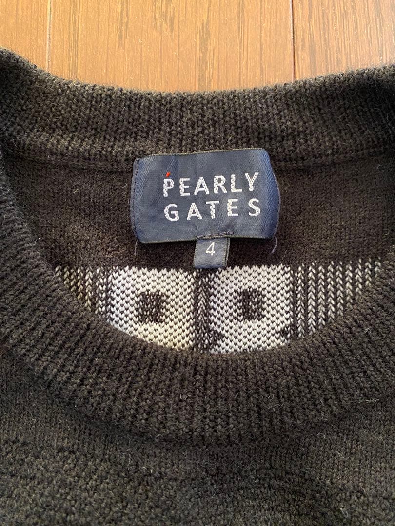 PEARLY GATES パーリーゲイツ　ブラック　美品