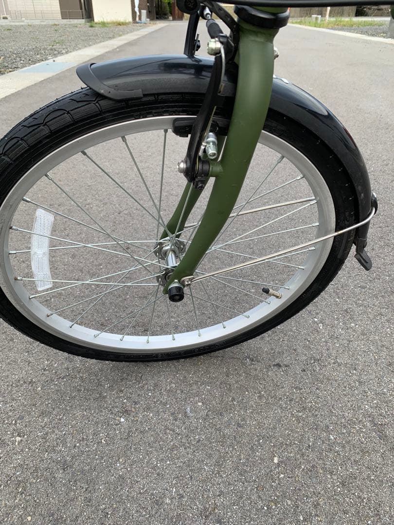 DAHON D6 折りたたみ自転車 2018年製 マットカーキ