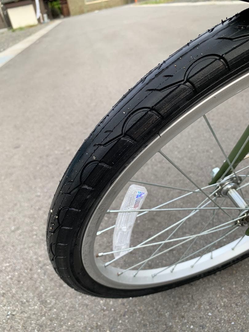 DAHON D6 折りたたみ自転車 2018年製 マットカーキ