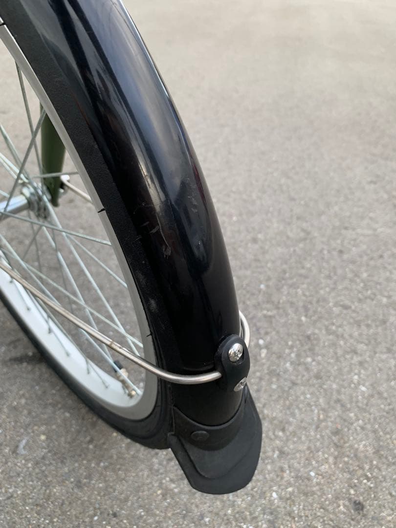 DAHON D6 折りたたみ自転車 2018年製 マットカーキ