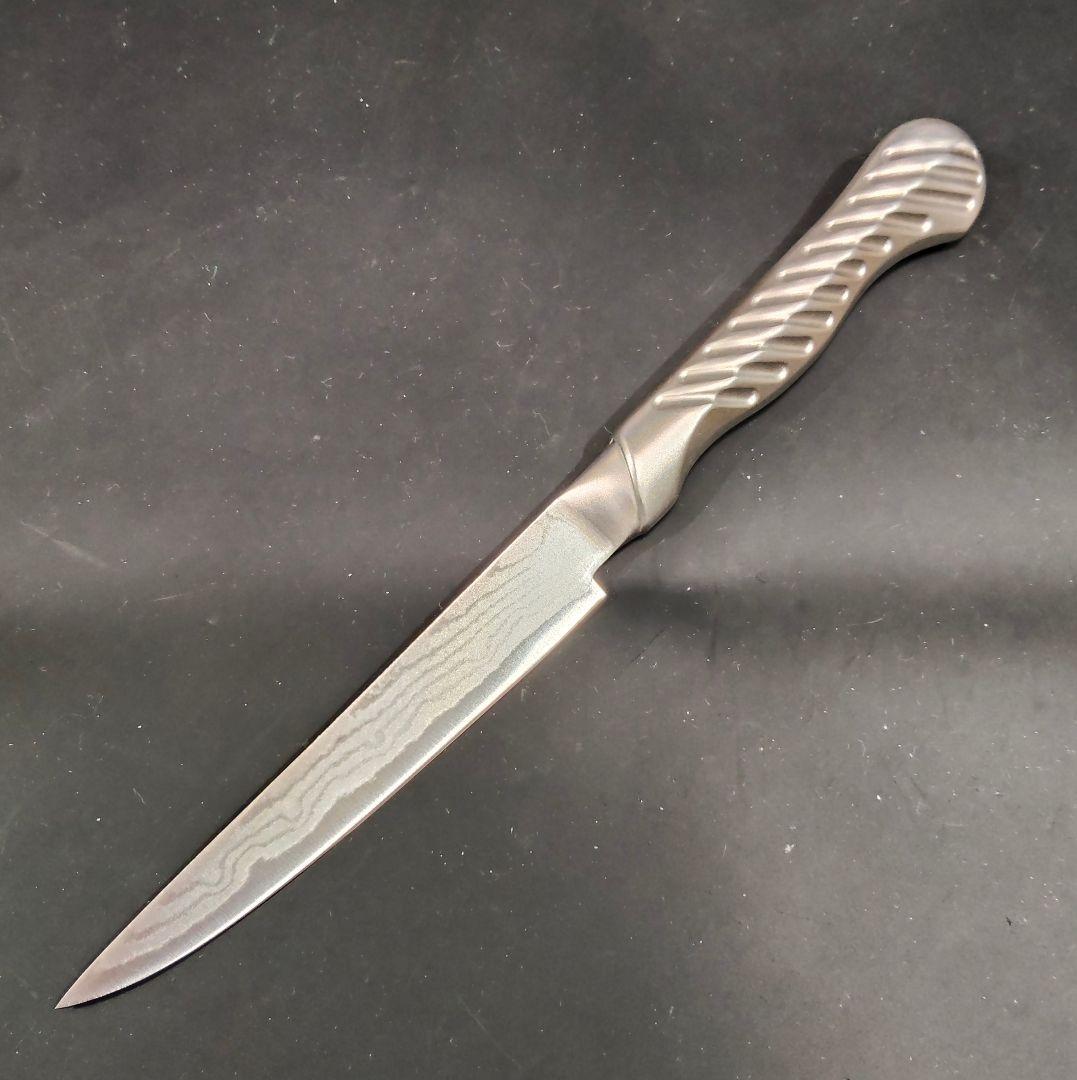 藤次郎プロ ペティナイフ VG10 37層ダマスカス 12cm FD-702