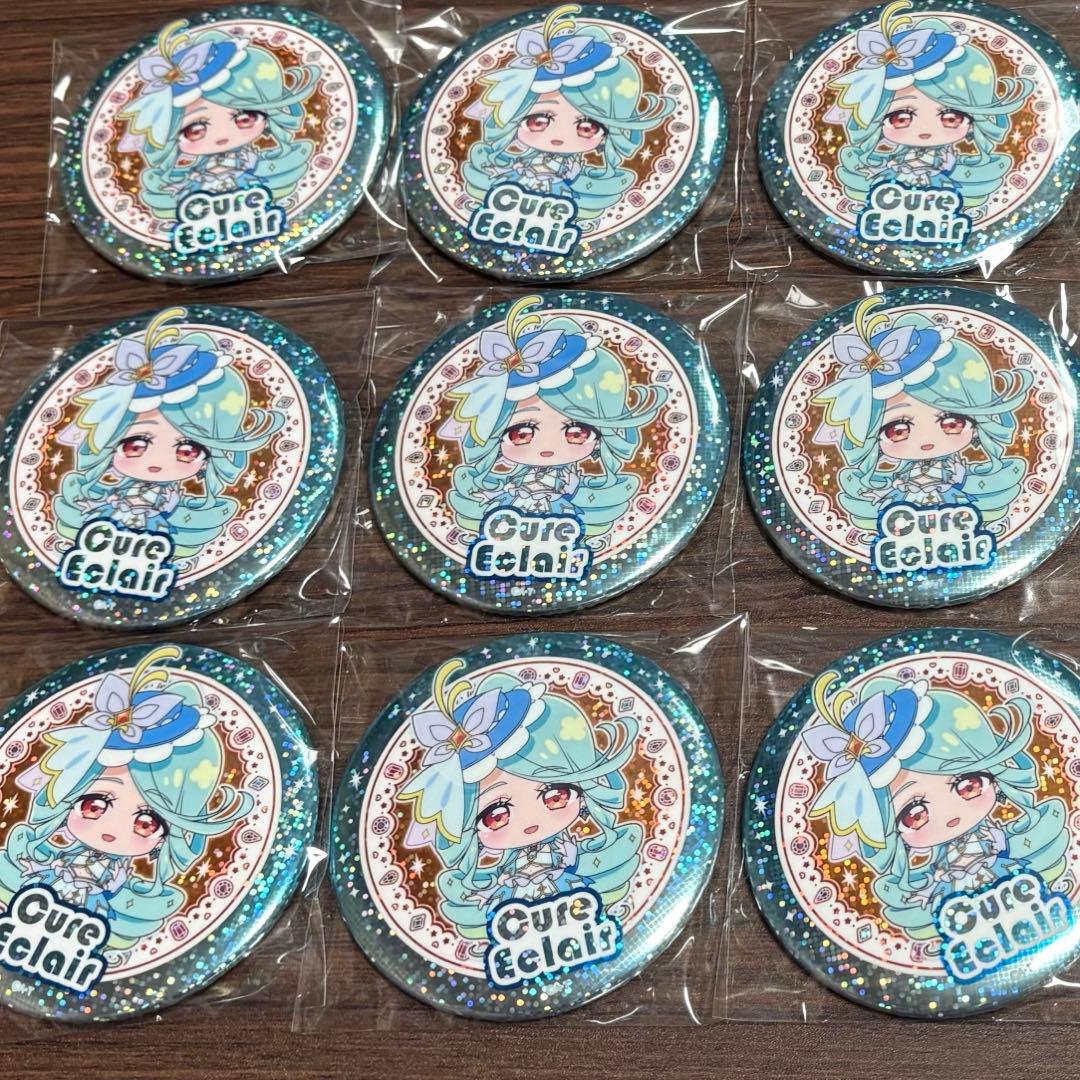 キュアエクレール18 名探偵プリキュア ＢＩＧホログラム缶バッジ キャンデー