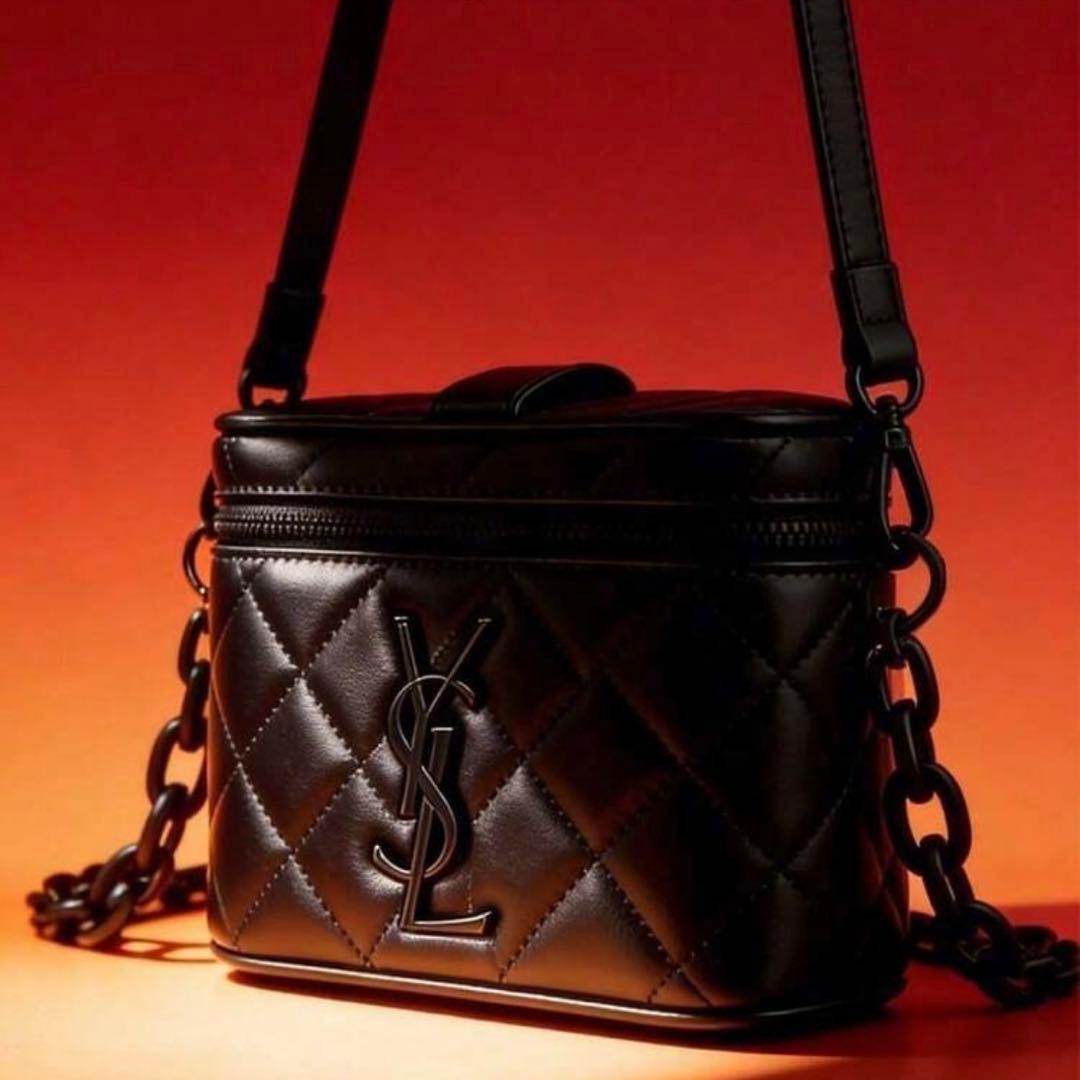 【新品】イヴ・サンローラン YSL バニティ ショルダー コスメバッグ ポーチ