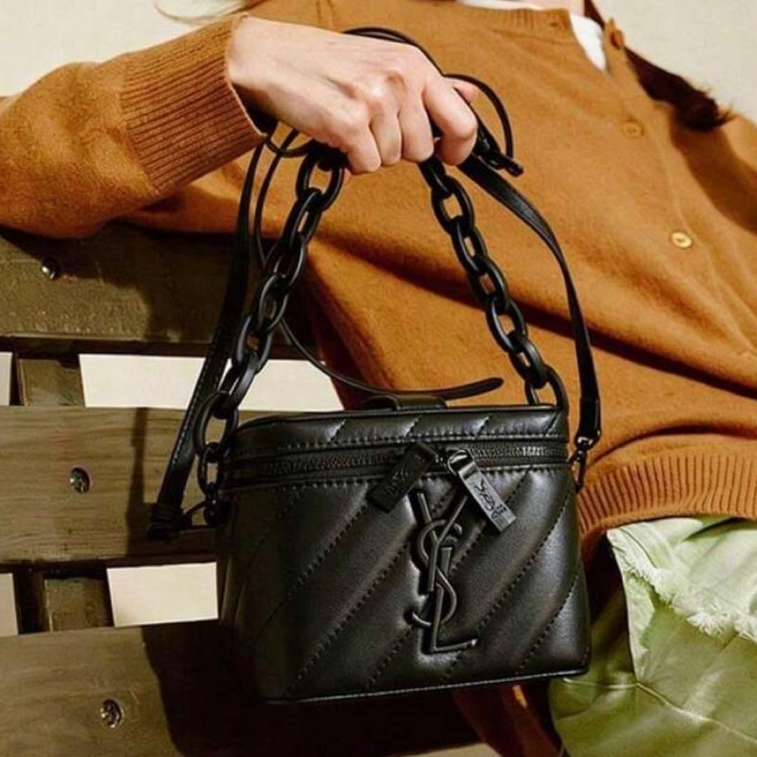 【新品】イヴ・サンローラン YSL バニティ ショルダー コスメバッグ ポーチ