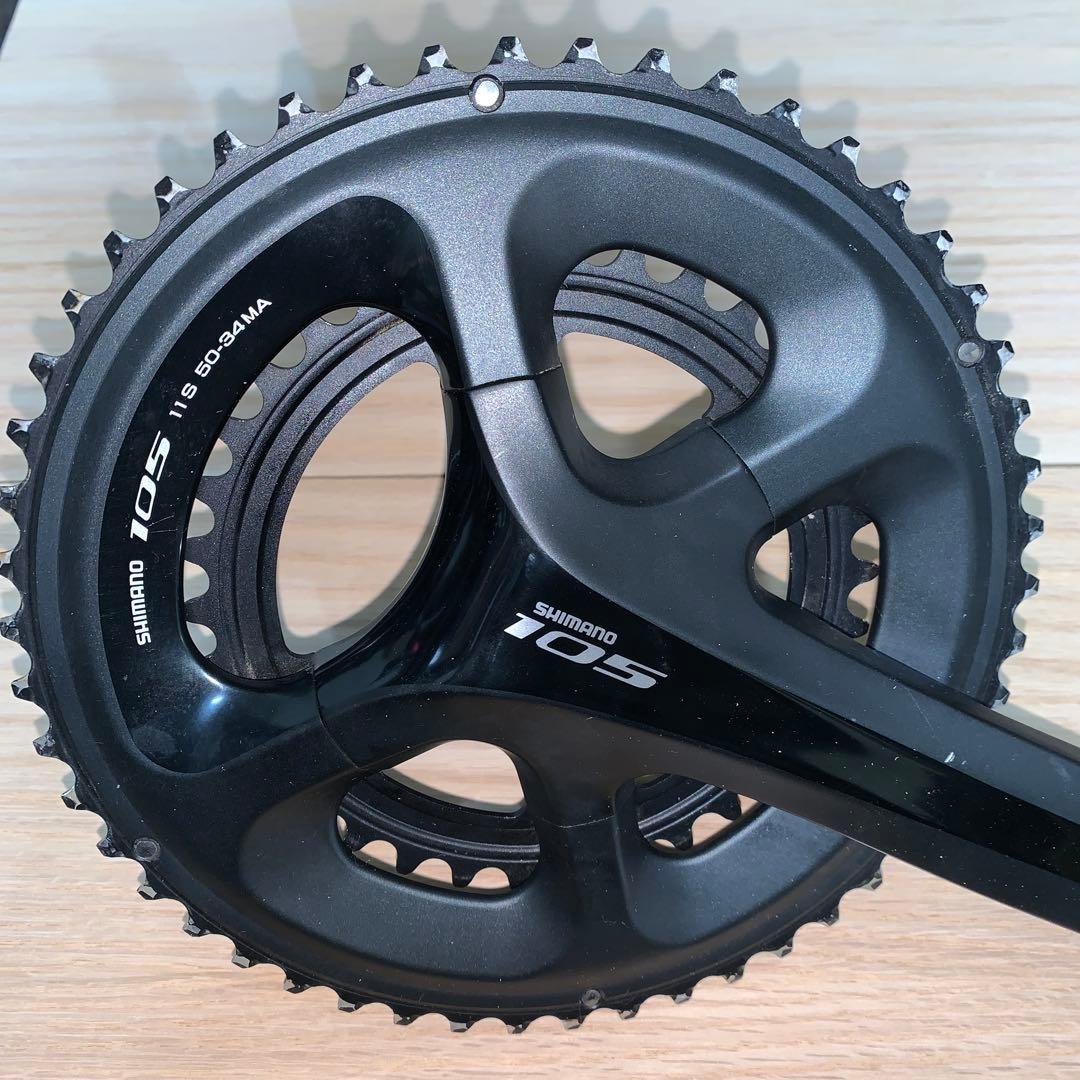 SHIMANO 105 FC−5800 クランク 50-34T 170mm