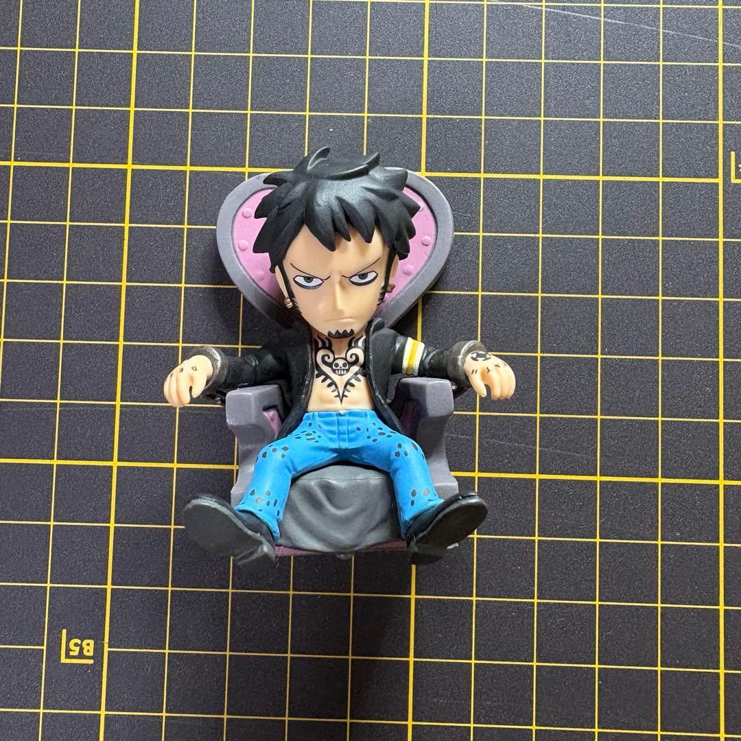 【セット売り】トラファルガーローONE PIECE アクスタ　バッジキーホルダー