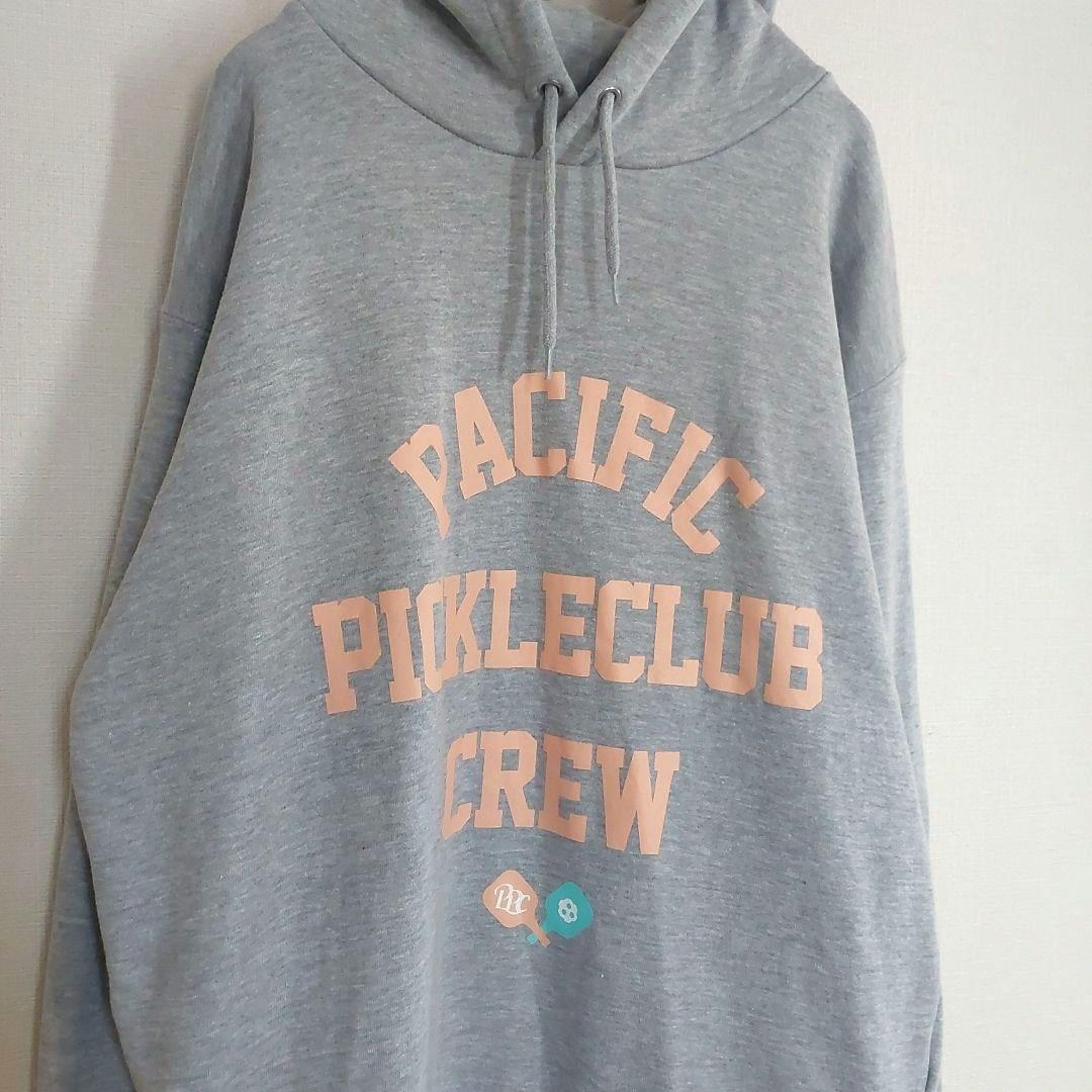 美品【Pacific PICKLE CLUB】スウェットフーディ グレー M