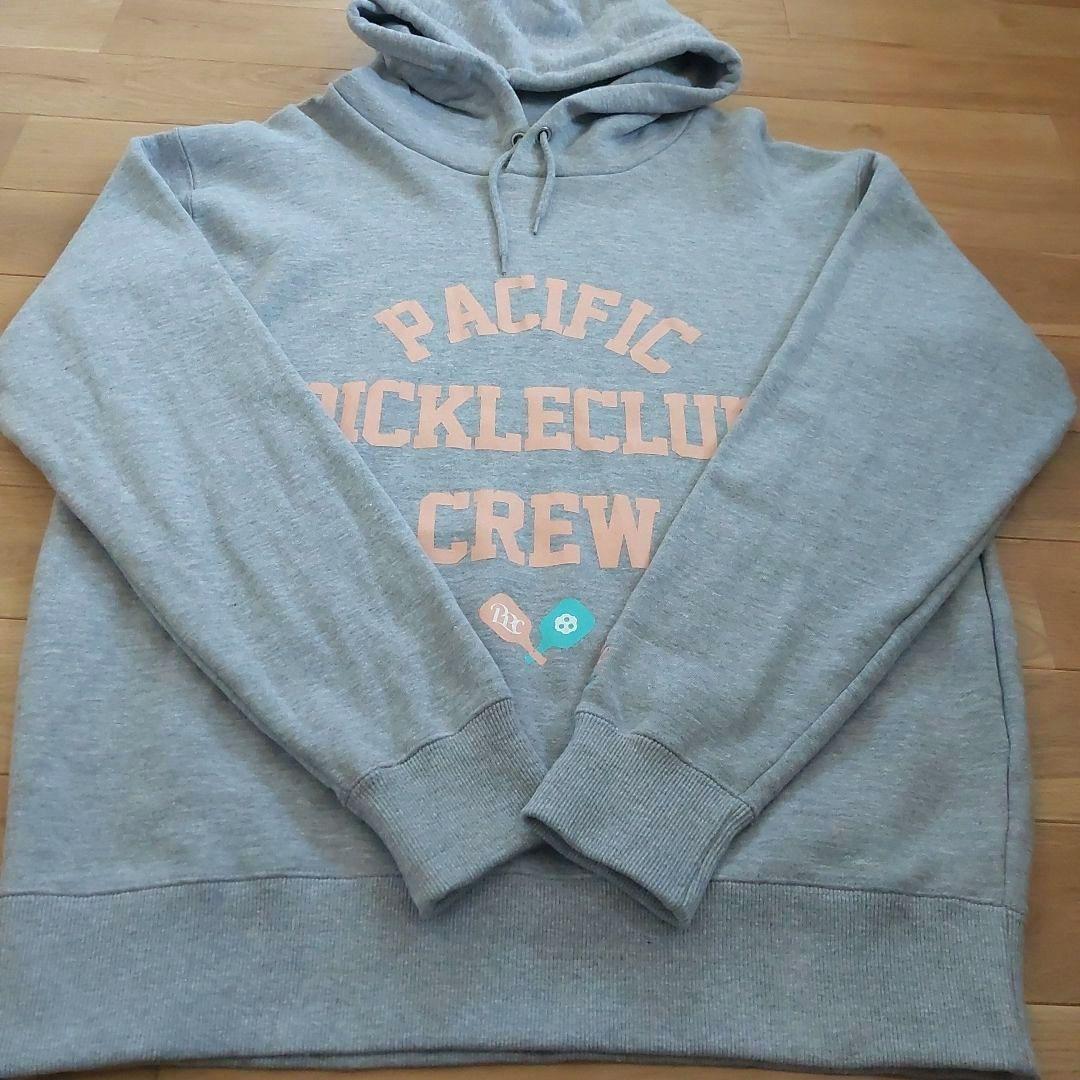 美品【Pacific PICKLE CLUB】スウェットフーディ グレー M