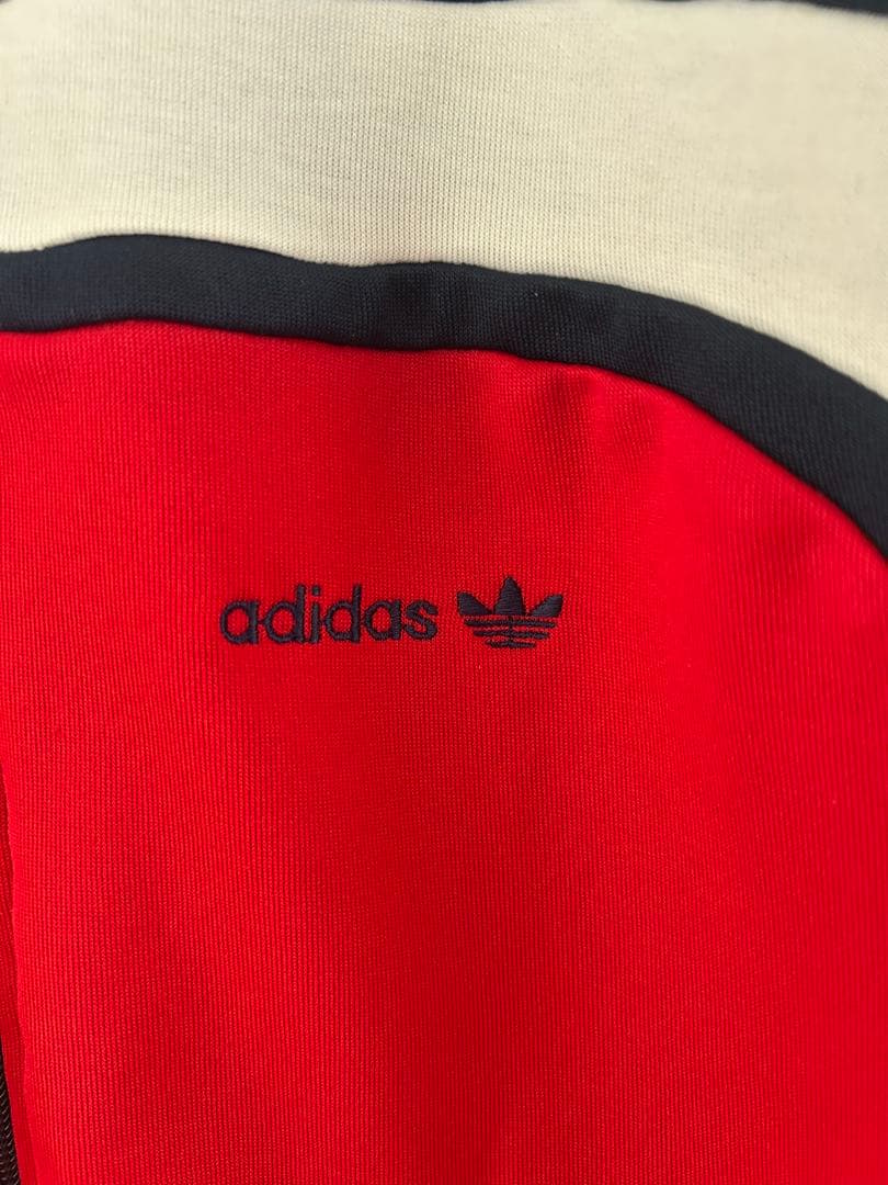 adidasトラックジャケット トリコロール 80s ジャージ original
