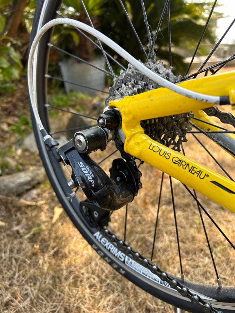 Louis Garneau ren2 イエロー キッズロードバイク