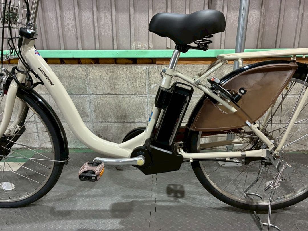 №8699電動自転車ブリヂストン フロンティア 24インチ✨回生充電タイプ✨