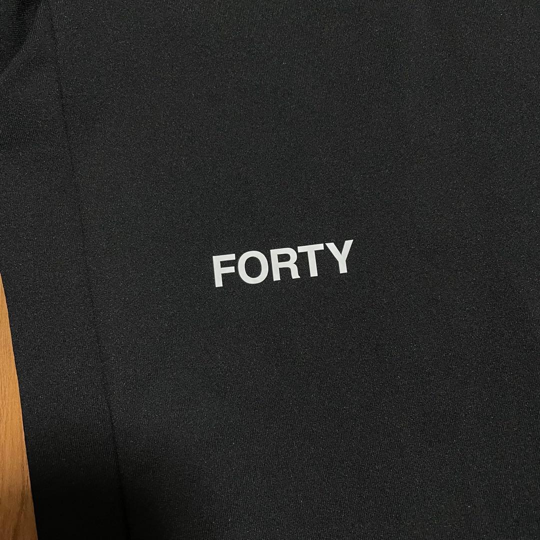 定価2.7万　新品　TFW49 モックネック　Tシャツ ブラック　M ゴルフ