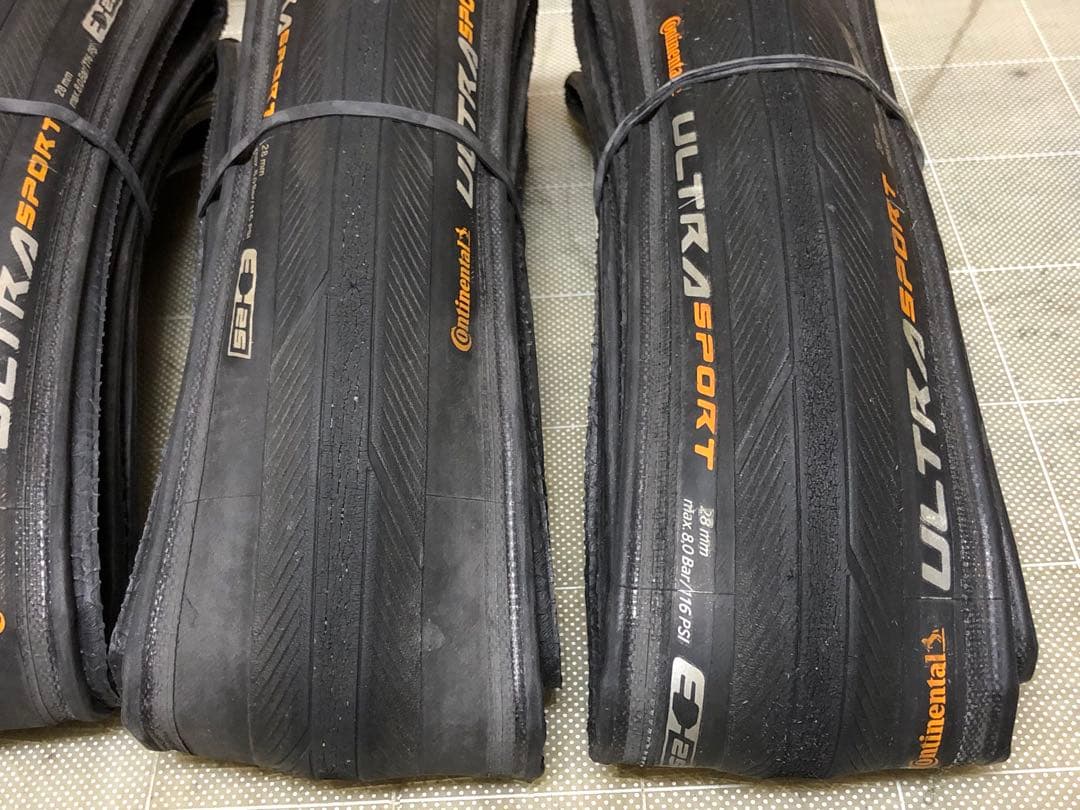 中古コンチネンタルULTRA SPORT3 700x28C 4本セットおまけ付き