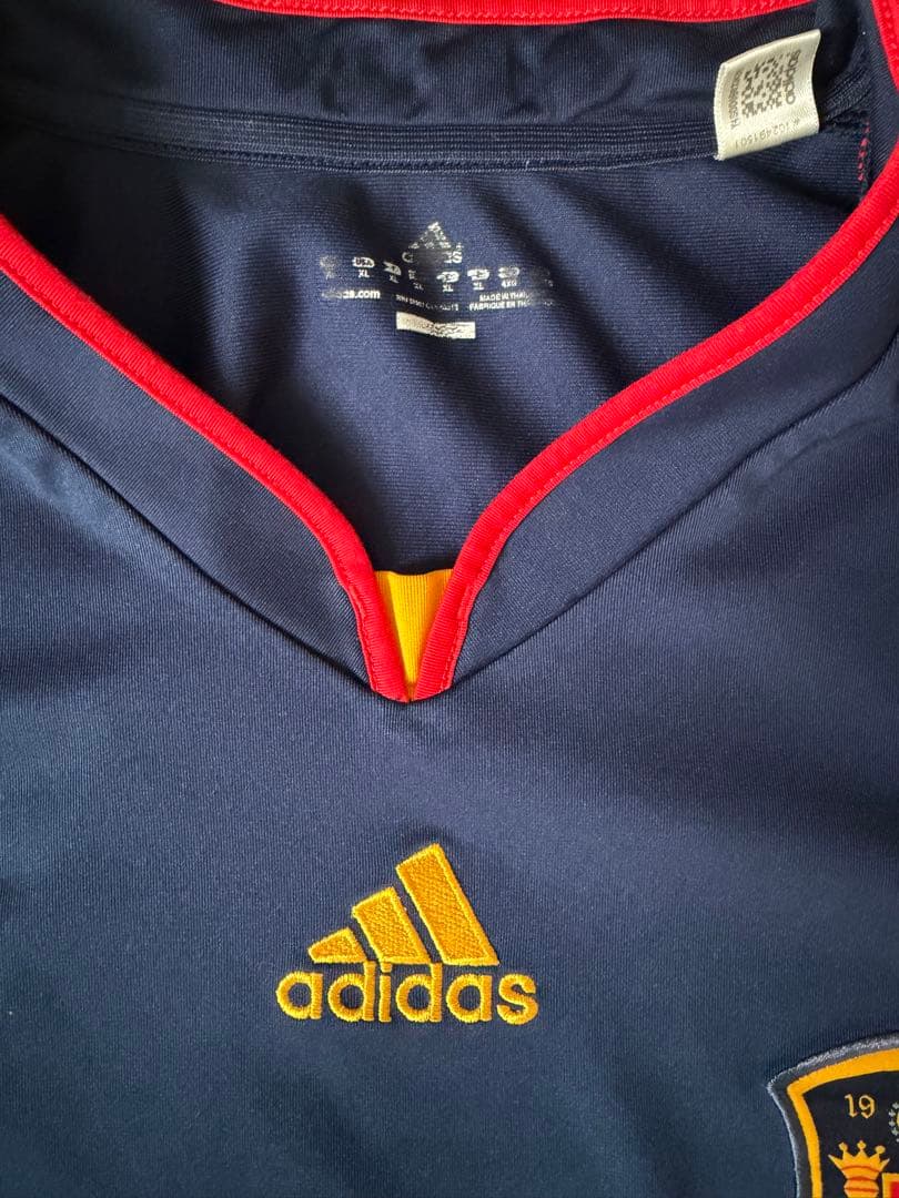 adidas スペイン代表 2010 W杯決勝 ユニフォーム