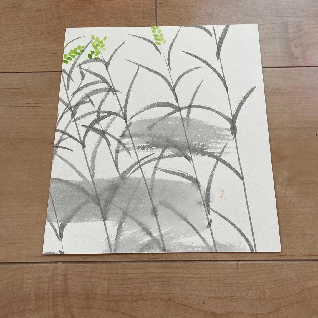 雨田光弘　原画　水彩画　うさぎ